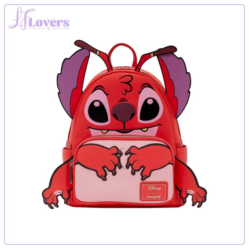 Load image into Gallery viewer, Loungefly Disney Lilo &amp; Stitch Leroy Cosplay Mini Backpack - PRE ORDER
