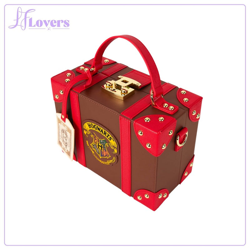 Load image into Gallery viewer, Loungefly Harry Potter Hogwarts Express Luggage Crossbody
