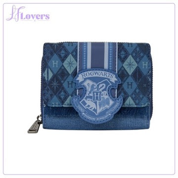 Loungefly Warner Brothers Harry Potter Denim Tri-Fold Wallet - PRE ORDER