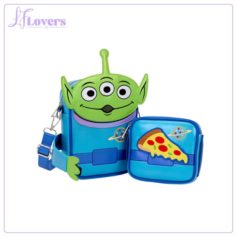 Load image into Gallery viewer, Loungefly Pixar Toy Story 30th Anniversary Aliens Crossbuddies Bag - PRE ORDER
