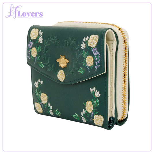 Loungefly Netflix Bridgerton Floral Zip Around Wallet - PRE ORDER