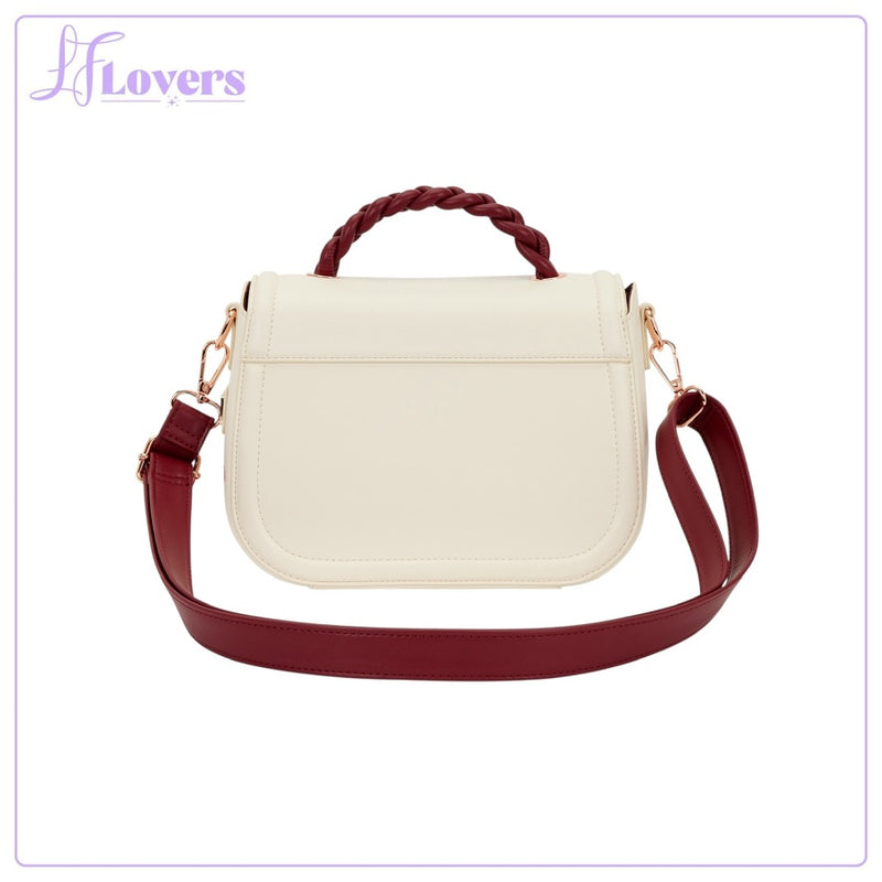 Load image into Gallery viewer, Loungefly Cream And Red Floral Crossbody - PRE ORDER
