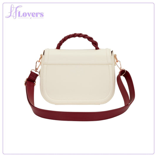 Loungefly Cream And Red Floral Crossbody - PRE ORDER