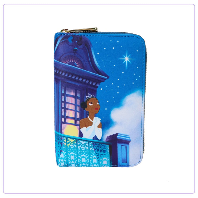 Load image into Gallery viewer, Loungefly Disney Princess And The Frog 15th Anniversary Zip Around Wallet - LF Lovers
