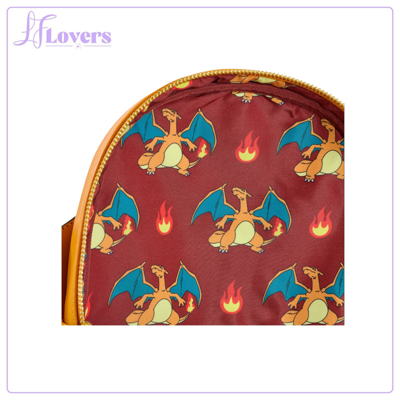 Load image into Gallery viewer, Loungefly Pokemon Charizard Cosplay Mini Backpack - LF Lovers
