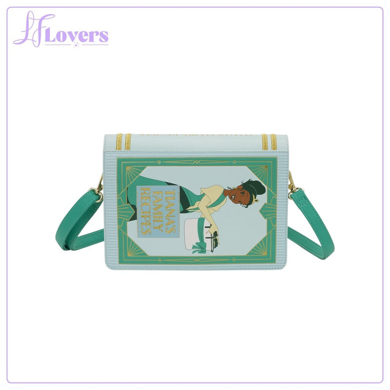 Load image into Gallery viewer, Loungefly Disney Princess Tiana Recipe Book Crossbody - LF Lovers
