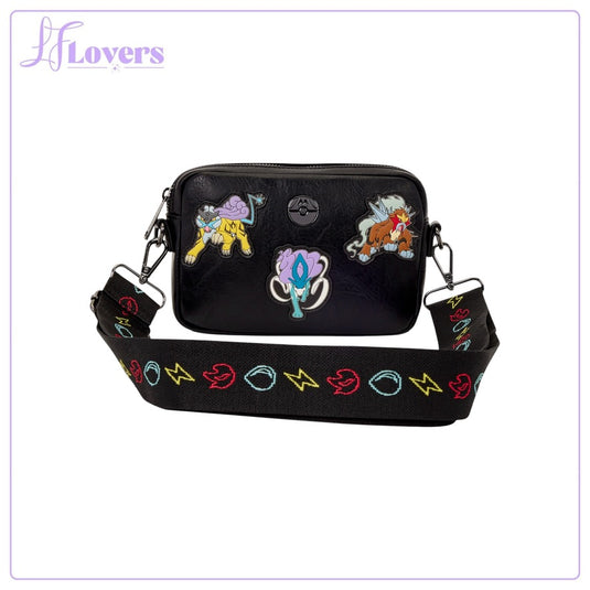 Loungefly Pokémon Legendary Beasts Sling Crossbody Bag with Coin Bag - PRE ORDER