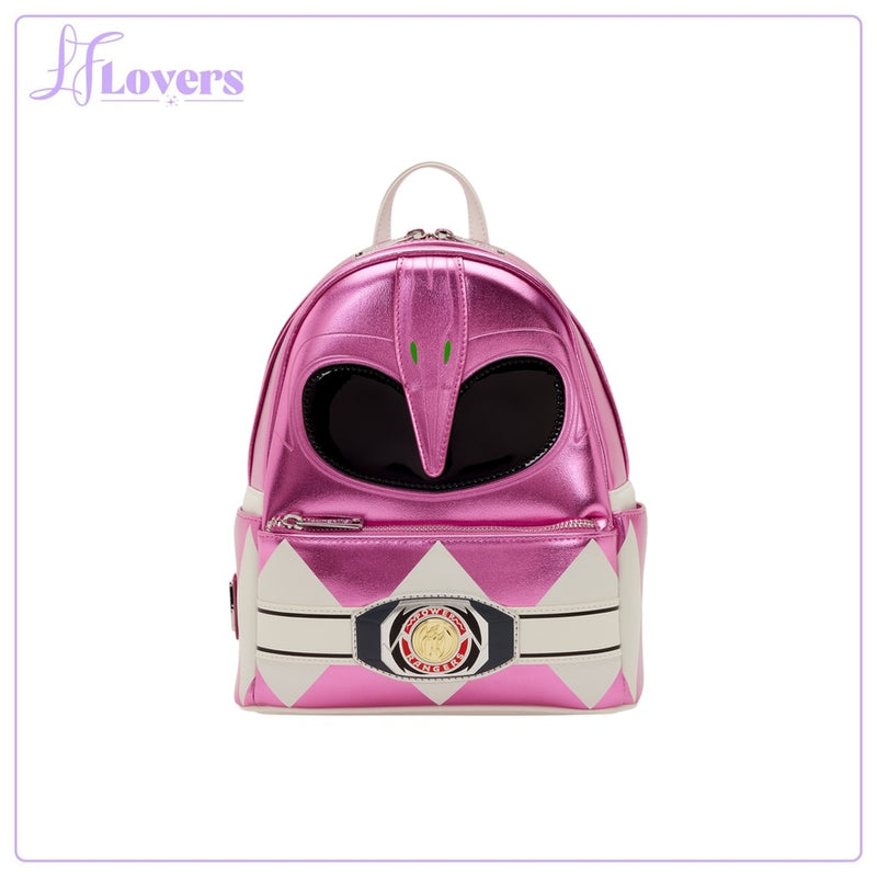 Load image into Gallery viewer, Loungefly Hasbro Pink Ranger Mini Backpack - Pre Order - LF Lovers

