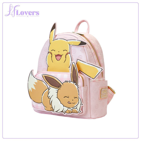 Loungefly Pokemon Pikachu & Eevee Mini Backpack