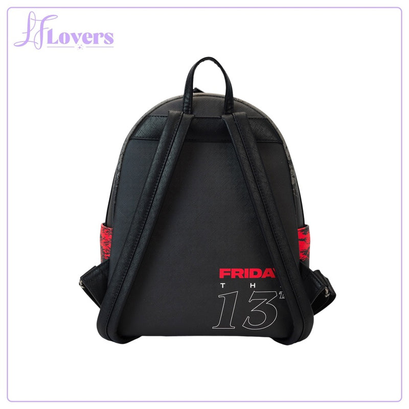 Load image into Gallery viewer, Loungefly Warner Brothers Friday The 13th I Heart Horror Mini Backpack
