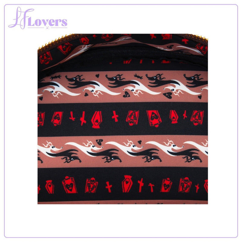 Load image into Gallery viewer, Loungefly Disney Nightmare Before Zero Full Size Backpack
