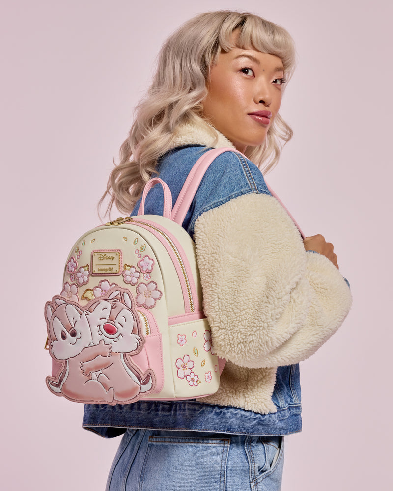 Load image into Gallery viewer, Loungefly Disney Chip And Dale Mini Backpack
