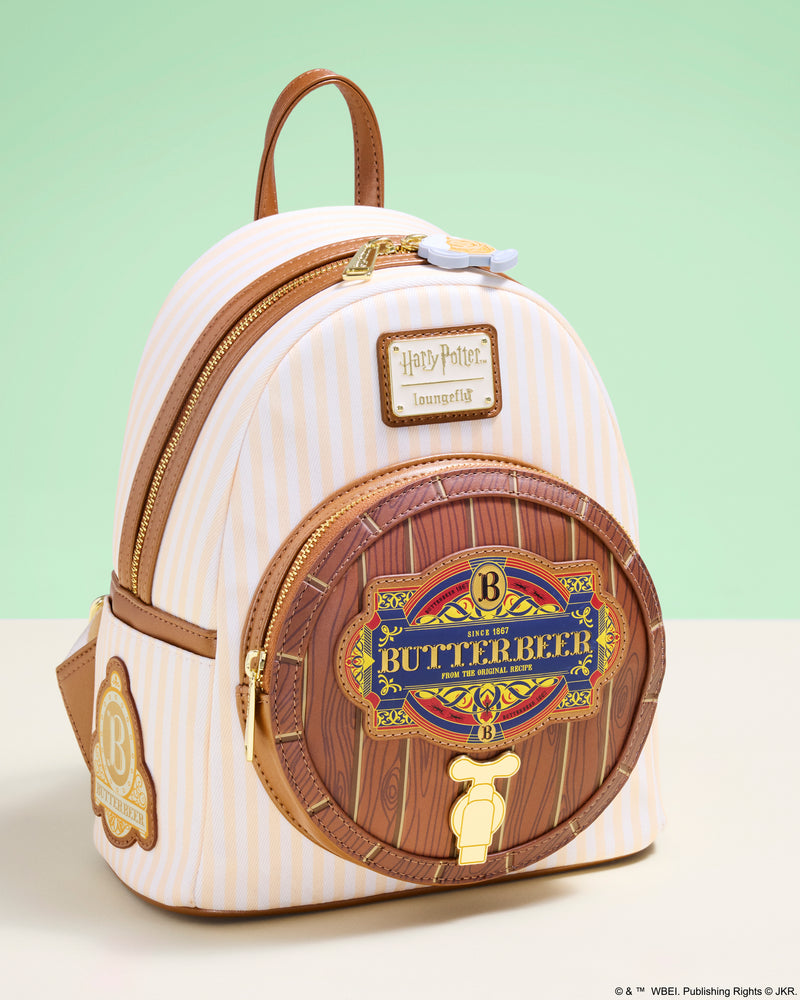 Load image into Gallery viewer, Loungefly Warner Brothers Harry Potter Butterbeer Mini Backpack - PRE ORDER - LF Lovers
