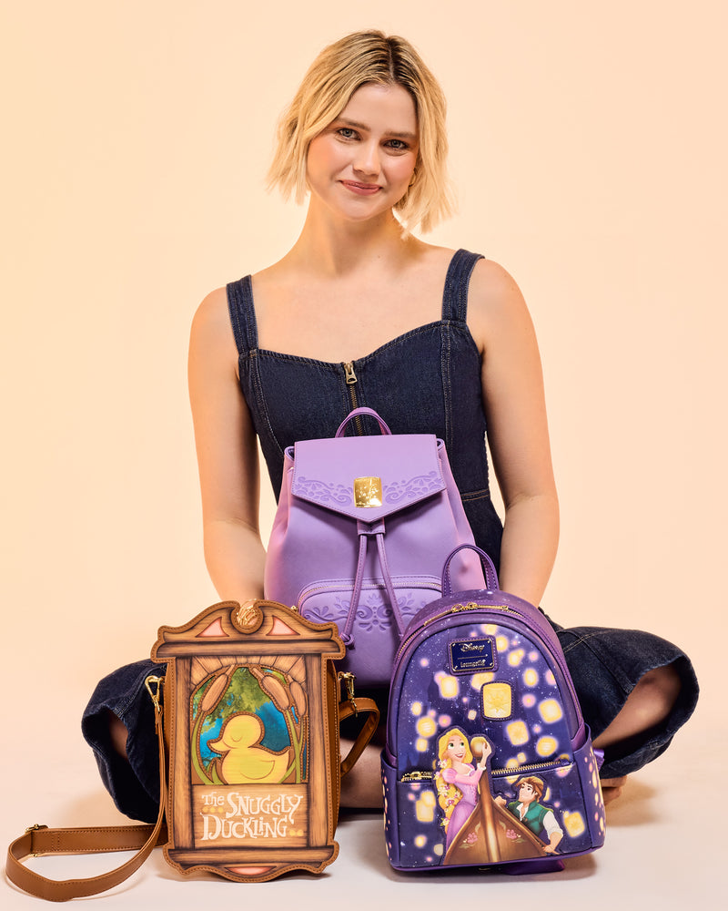 Load image into Gallery viewer, Loungefly Disney Rapunzel Snuggly Duckling Crossbody - LF Lovers
