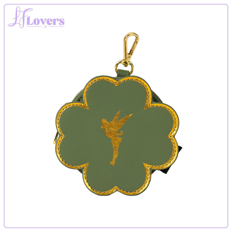 Load image into Gallery viewer, Loungefly Disney Tinker Bell 4-Leaf Clover Tote Bag With Coin Bag
