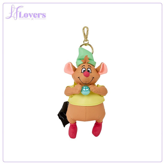 Loungefly Disney Cinderella Gus Figural Bag Charm - Preorder