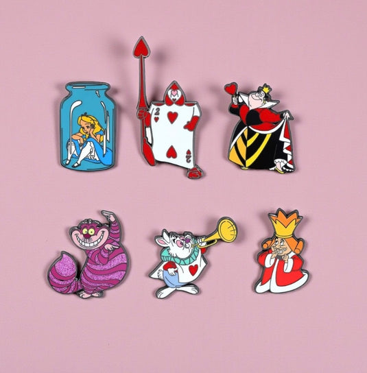 Loungefly Alice in Wonderland Characters Mystery Pins - LF Lovers