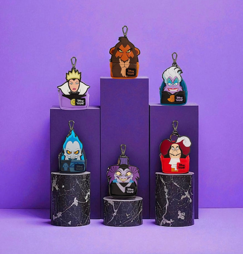 Load image into Gallery viewer, Loungefly Disney Villains Mystery Mini Backpack Bag Charms - PRE ORDER - LF Lovers
