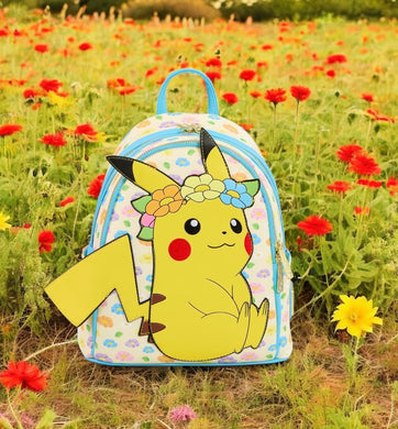 Loungefly Pokémon Pikachu Flower Crown Mini Backpack - PRE ORDER