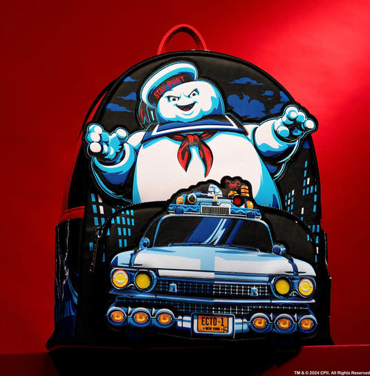 Loungefly Ghostbusters Stay Puff Chasing Mini Backpack