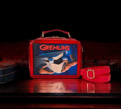Loungefly Warner Brothers Gremlins 40th Anniversary Vintage Lunchbox Crossbody