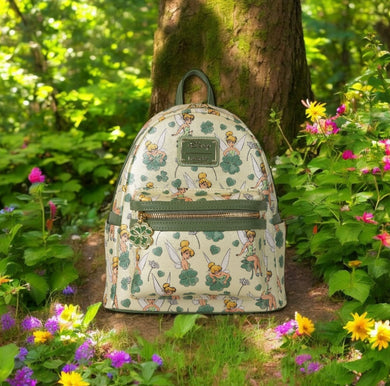 Loungefly Disney Tinker Bell 4-Leaf Clover Mini Backpack