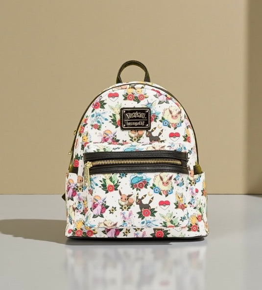 Loungefly Pokémon Eevee Evolutions AOP Mini Backpack - Coming Soon - LF Lovers