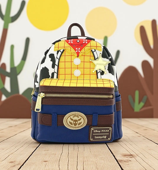 Loungefly Pixar Toy Story Woody Cosplay Mini Backpack