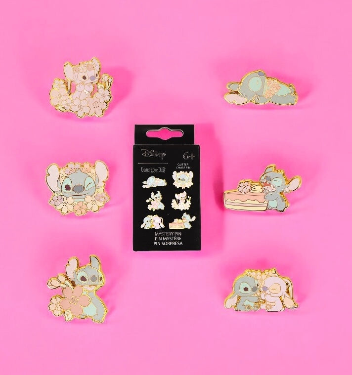 Load image into Gallery viewer, Loungefly Disney Cute Stitch Mystery Pins
