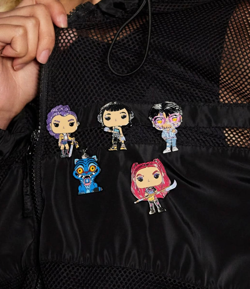 Load image into Gallery viewer, Loungefly Netflix K-Pop Demon Hunters Mystery Box Pin
