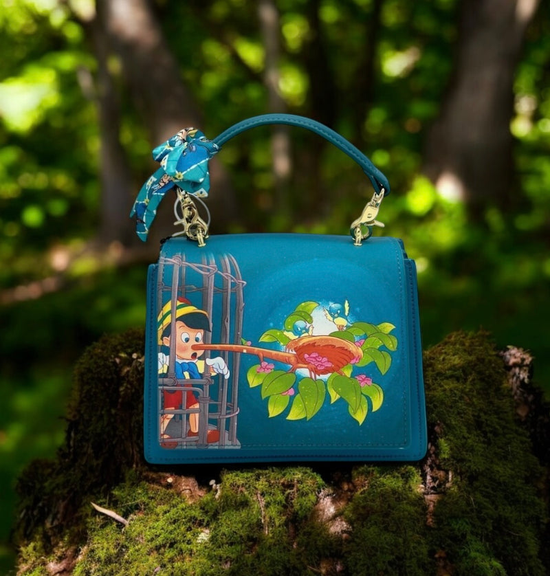 Load image into Gallery viewer, Loungefly Disney Pinocchio Bird&#39;s Nest Handbag - LF Lovers
