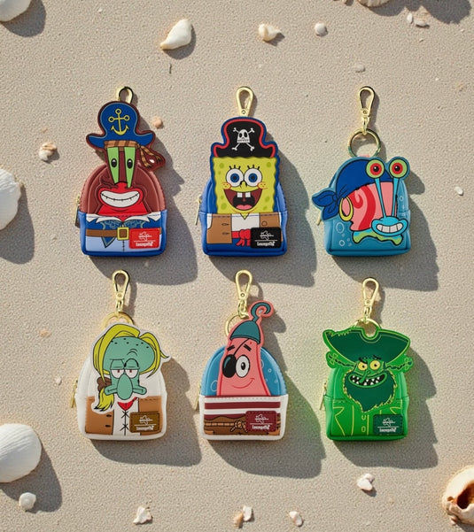Loungefly Nickelodeon Spongebob Squarepants Mystery Mini Backpack Charm