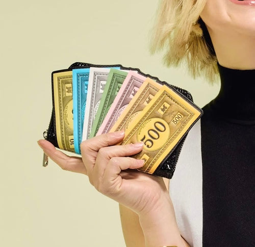 Loungefly Hasbro Monopoly Money Zip Around Wallet - PRE ORDER