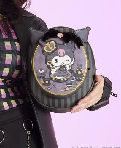 Loungefly Sanrio Kuromi 20th Anniversary Cameo Mini Backpack - PRE ORDER