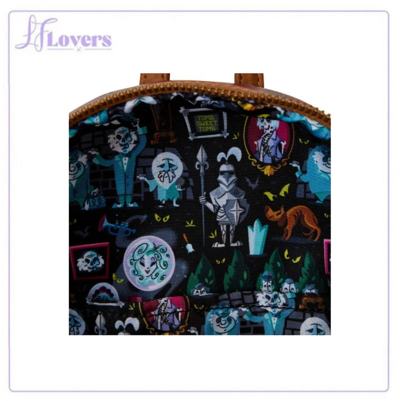 Load image into Gallery viewer, Loungefly Disney Haunted Mansion Moving Parts Portraits Mini Backpack - LF Lovers
