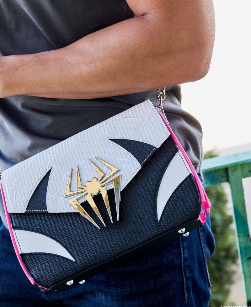 Load image into Gallery viewer, Loungefly Marvel Spiderverse Spidergwen Crossbody - LF Lovers
