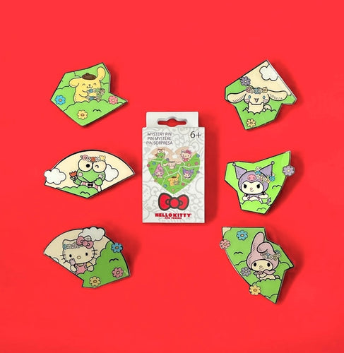 Hello Kitty and Friends Sanrio Flower Crown Heart Puzzle Loungefly Mystery Blind Box Pin - LF Lovers