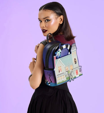 Loungefly Warner Brothers Beetlejuice Mini Backpack - PRE ORDER - LF Lovers