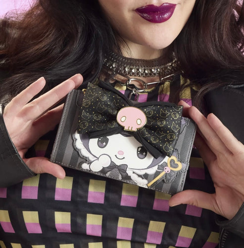 Loungefly Sanrio Kuromi 20th Anniversary Bi-Fold Wallet - PRE ORDER