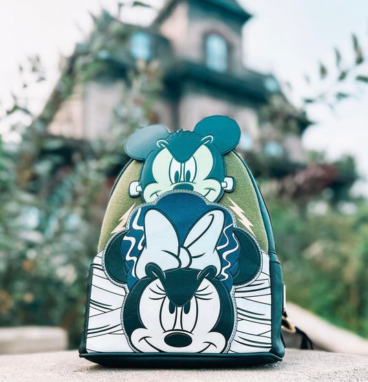 Loungefly Disney Mickey and Minnie Mouse Frankenstein Mini Backpack - LF Lovers