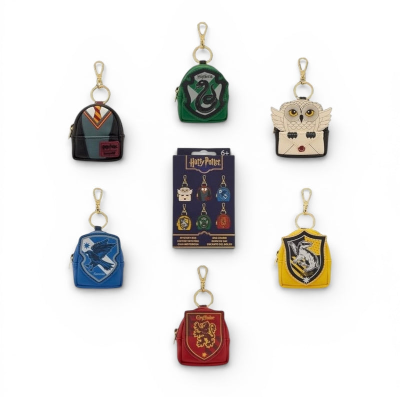 Load image into Gallery viewer, Loungefly Warner Brothers Harry Potter Cosplay Mystery Mini Backpack Bag Charm
