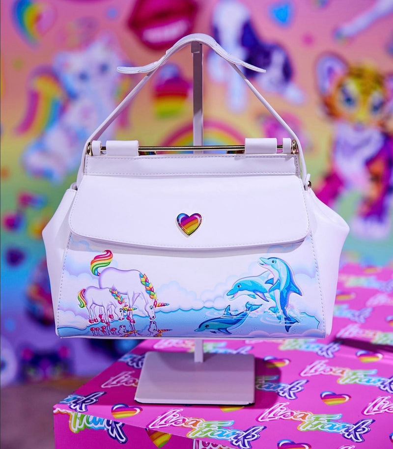 Load image into Gallery viewer, Loungefly Lisa Frank Markie Reflection Crossbody
