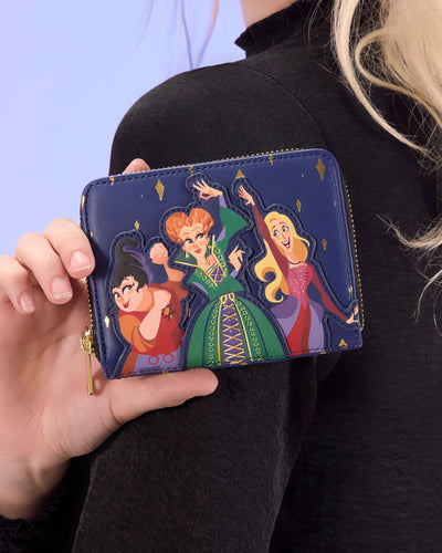 Loungefly Disney Hocus Pocus Sanderson Sisters Zip Around Wallet - PRE ORDER