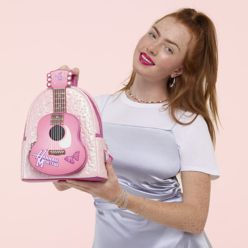 Load image into Gallery viewer, Loungefly Disney Hannah Montana Guitar Mini Backpack - PRE ORDER - LF Lovers
