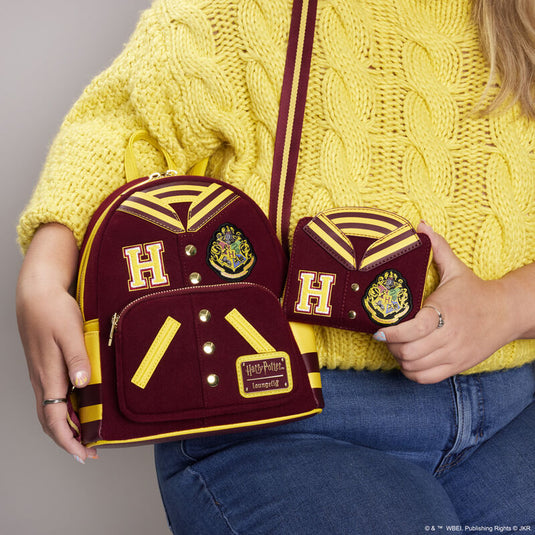 Loungefly Warner Brothers Harry Potter Gryffindor Varsity Zip Around Wallet - LF Lovers