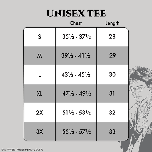 Loungefly Warner Brothers Harry Potter Unisex Tee