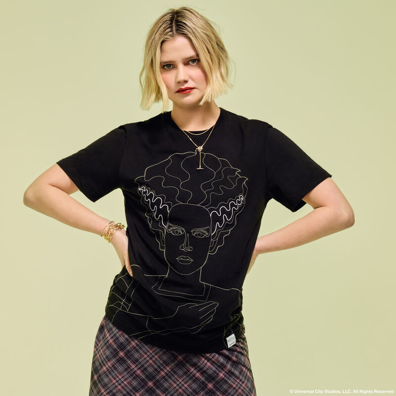 Load image into Gallery viewer, Loungefly Universal Bride Of Frankenstein Unisex Tee
