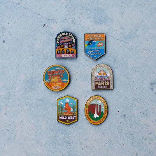 Loungefly Disney Pixar Destination/National Park Mystery Blind Box Enamel Pin - COMING SOON