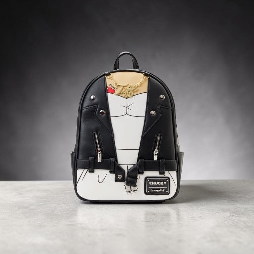Load image into Gallery viewer, Loungefly Universal Bride Of Chucky Tiffany Cosplay Mini Backpack
