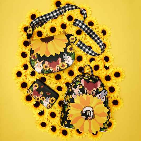 Loungefly Disney Bambi Sunflower Friends Zip Around Wallet - PRE ORDER - LF Lovers